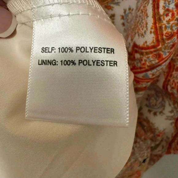 Beautiful Paisley Print Lined Sheath Dress EUC Size 4 Patterned Sleeveless - Picture 5 of 10